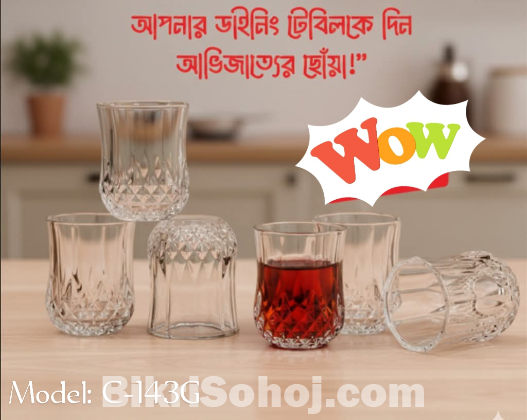 Drinking Water Glass Tumbler